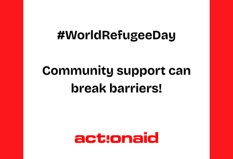 #WorldRefugeeDay: community support can break barriers!
