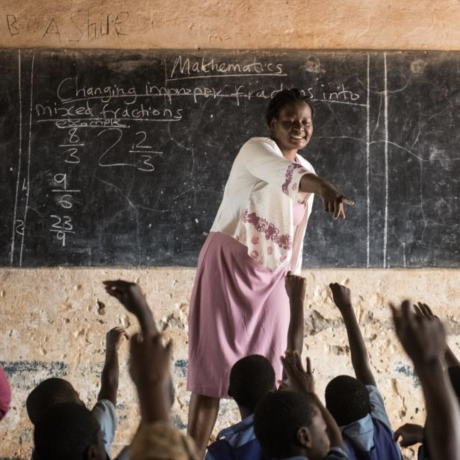 Young Urban Women (YUW) Teleza Banda Primary School Teacher, in Mchinji, Impacted by the cholera outbreak